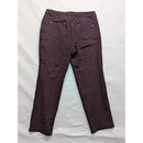 Avenue Womens Burgundy Stretch Pants Size 18 Average