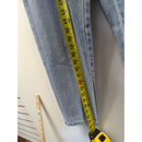 Vintage High-Waisted Light Wash Denim Jeans Size 13 Made In USA