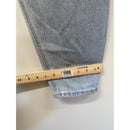 Vintage High-Waisted Light Wash Denim Jeans Size 13 Made In USA