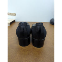 Sesto Meucci Black Slip-On Loafers Womens Size 8M Made In Italy Elegant Style