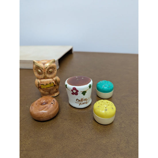 Vintage Ceramic Salt & Pepper Shaker Set