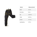 Charcoal Gray Ribbed Athletic Jogger Pants Lightweight Performance Wear