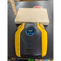 Ailuki Portable Air Compressor Tire Inflator With Digital Display & LED Light Black & Yellow
