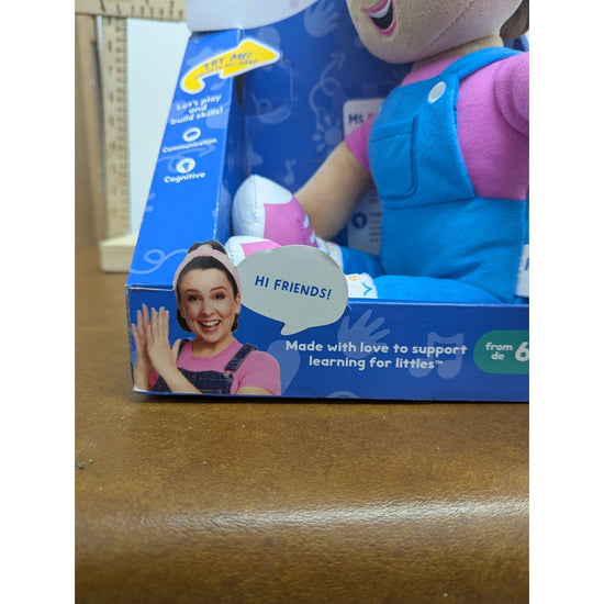 Ms. Rachel Speak & Sing Doll With 20+ Phrases & Songs Educational Toy For Ages 6