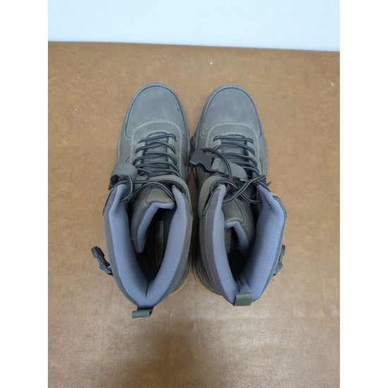Reserved Footwear Mens Gray Hiking Boots US 12 EUR 45 Manmade Upper & Outsole Durable Grip Soles
