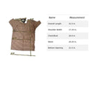 Vintage MC Authentic Brand Mens Polo Shirt XL Striped Brown & Beige 100% Combed