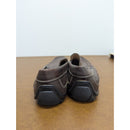 Ecco Mens Brown Leather Loafers Size 43 Casual Slip-On Shoes