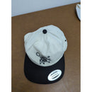 Uncollared Olive Works USA Snapback Hat With Black Brim & Graphic Logo
