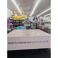 5 In 1 Hot Air Styling Comb With Attachments For Drying Curling Smoothing & Volumizing