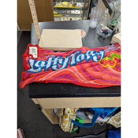 Laffy Taffy Candy Wrapper Themed Red & Pink Drawstring Skirt