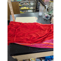 Laffy Taffy Candy Wrapper Themed Red & Pink Drawstring Skirt