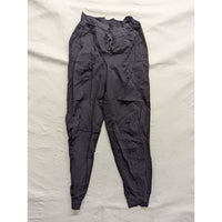Mens Elastic Waistband Jogger Pants L Black With Pockets