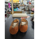 Enzo Angiolini Womens Brown & Rust Suede Leather Loafers Size 8M