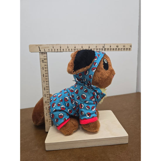 Build-A-Bear Pokémon Eevee Plush With Poké Ball Hoodie