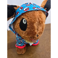 Build-A-Bear Pokémon Eevee Plush With Poké Ball Hoodie
