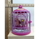 Little Live Pets Bird Cage With 2 Interactive Birds Pink Ages 5+