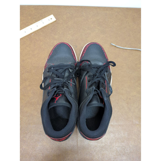 Air Jordan Low Sneakers Black/Red Mens Size 11 Retro Style Nike Sole
