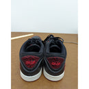 Air Jordan Low Sneakers Black/Red Mens Size 11 Retro Style Nike Sole