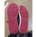 Air Jordan Low Sneakers Black/Red Mens Size 11 Retro Style Nike Sole