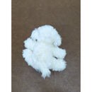 Small Plush White Dog Toy - Soft Stuffed Animal - 4 Inches - Adorable Design For Kids Or Collectors