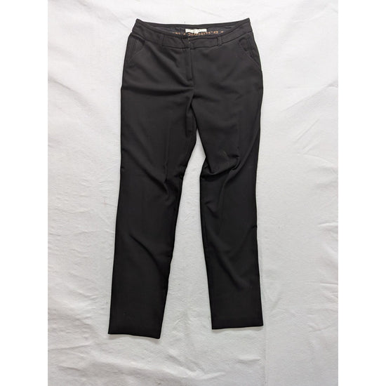Trina Turk Black Womens Slim-Fit Trousers Size 6