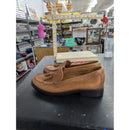 Bass Marietta II Tan Leather Tassel Loafers Mens Size 7M Made In Brazil