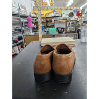 Bass Marietta II Tan Leather Tassel Loafers Mens Size 7M Made In Brazil