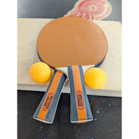Outdoor Table Tennis Set With 2 Paddles 2 Balls Adjustable Net & Carry Bag By Ou