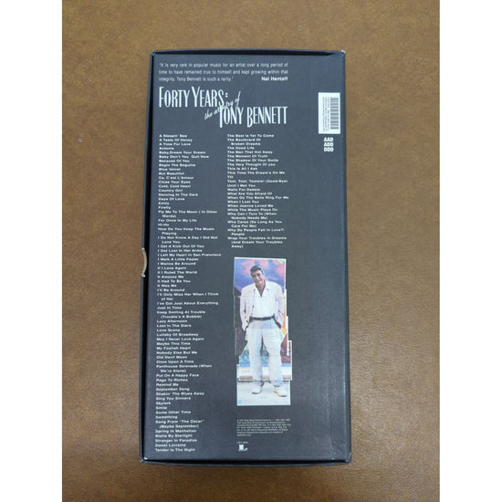 Forty Years: The Artistry Of Tony Bennett 4-CD Box Set Featuring Iconic Hits