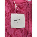 Available By Angela Fashion Womens Pink Lace Dress Size L